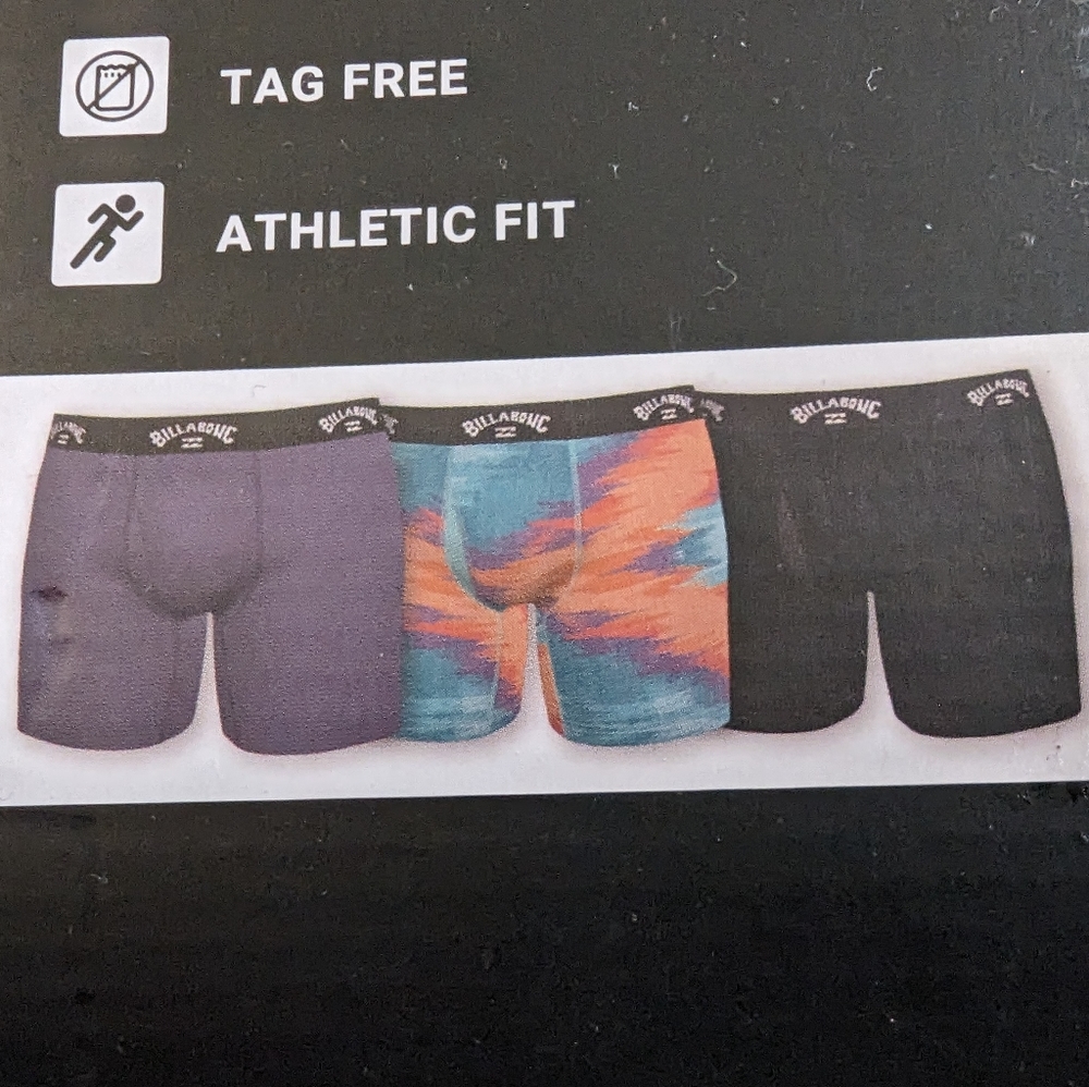 Billabong Performance Boxer Briefs 3 Pack L - Picture 2 of 3
